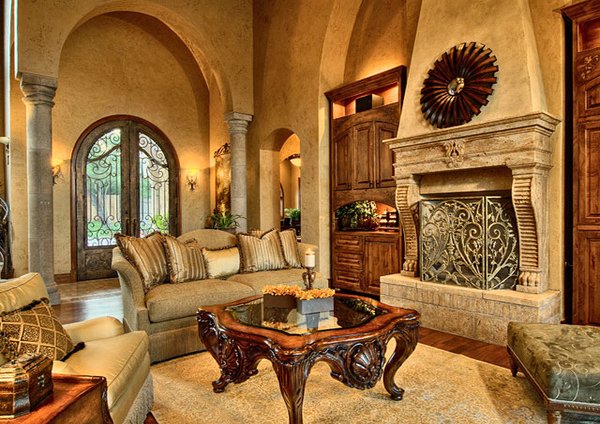 15 Stunning Tuscan Living Room Designs | Home Design Lover
