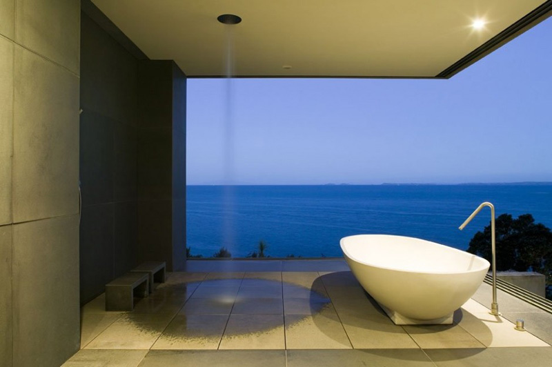 Cliff House shower