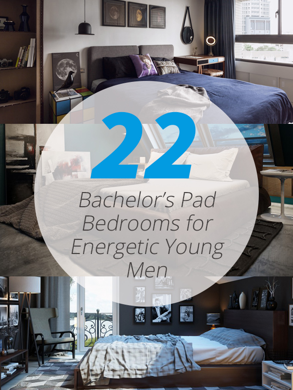 bachelors bedroom
